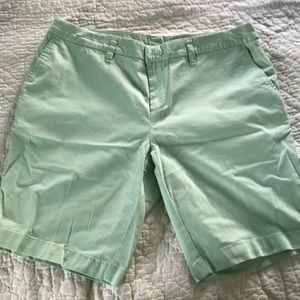 Mint Green Trouser Shorts
